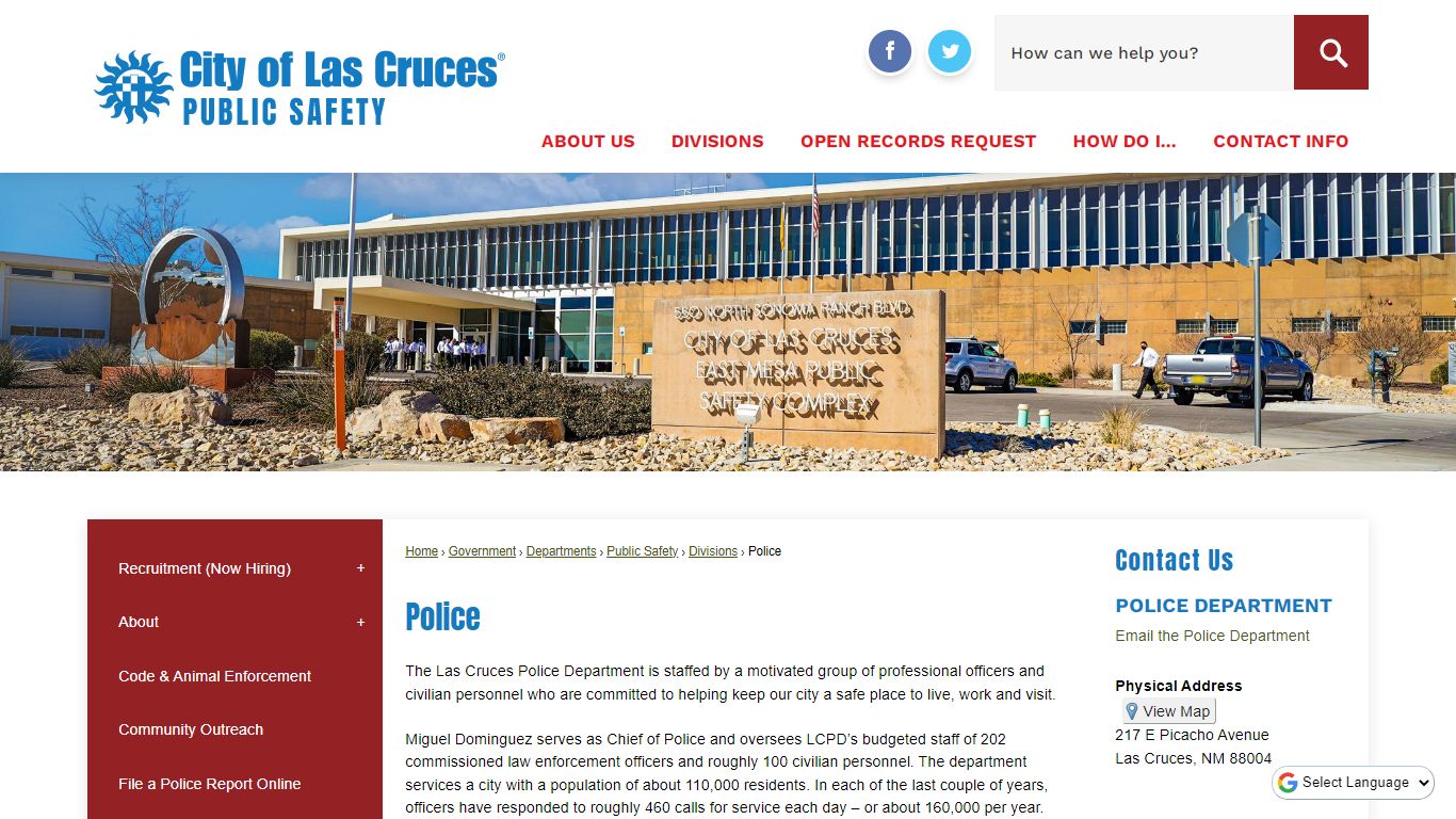 Police | Las Cruces, NM